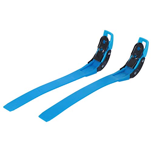 BESPORTBLE 2Pcs Replacements Inline Roller Skating Shoes Strap Plastic Shoes Energy Strap Belt Skates Buckles Accessory (Blue)