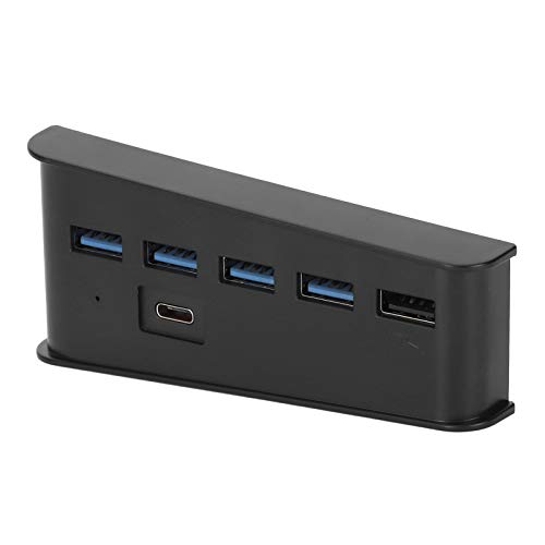 ciciglow USB Multi‑Port Hub for PS5 5 in 1 Game Console USB Splitter Controller USB‑A for USB‑C Multi‑Port Hub Fit for PS5 | The Storepaperoomates Retail Market - Fast Affordable Shopping