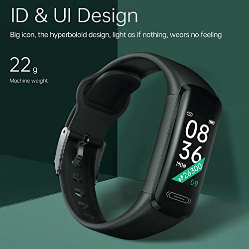 Fitness Tracker HR, Activity Fitness Trackers with Body Temperature Heart Rate Sleep Health Blood Pressure Monitor, IP68 Waterproof Calorie Steps Counter Tracker Pedometer Watch for Men Women Teens | The Storepaperoomates Retail Market - Fast Affordable Shopping