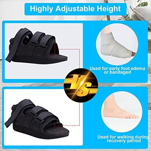 GHORTHOUD Post op Shoes for Broken Toe Medical Walking shoes Cast Foot Brace for Foot Surgery Operation,Fracture or Ulcer（Medium | The Storepaperoomates Retail Market - Fast Affordable Shopping