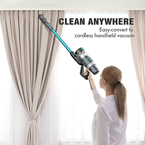 JASHEN V18E Cordless Vacuum Cleaner with Auto Mode, Lightweight Stick Vacuum Cleaner, 350W Suction, 4-in-1 Cordless Vac, for Hard Floor, Tile, Laminate, Carpet | The Storepaperoomates Retail Market - Fast Affordable Shopping