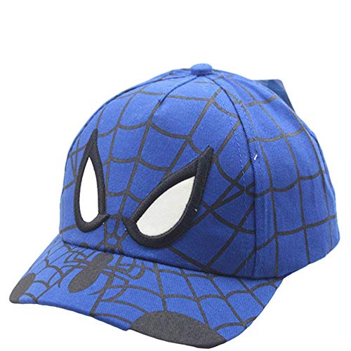 uniquetj Kids Spider Man Cartoon Falt Hat Snapback Baseball Cap (Blue11), One Size | The Storepaperoomates Retail Market - Fast Affordable Shopping
