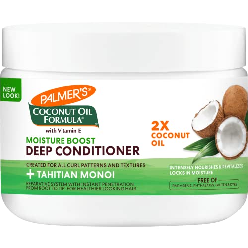 Palmer’s Coconut Oil Formula Moisture Boost Deep Hair Conditioner, 12 Ounce