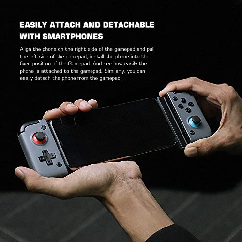 GameSir X2 Bluetooth Wireless Mobile Game Controller, Type-C Port, Custom Turbo Key, Bluetooth 5.0 Support Android/iOS iPhone Xbox Cloud Gaming, Google Stadia, GeForce Now, MFi Apple Arcade Games | The Storepaperoomates Retail Market - Fast Affordable Shopping