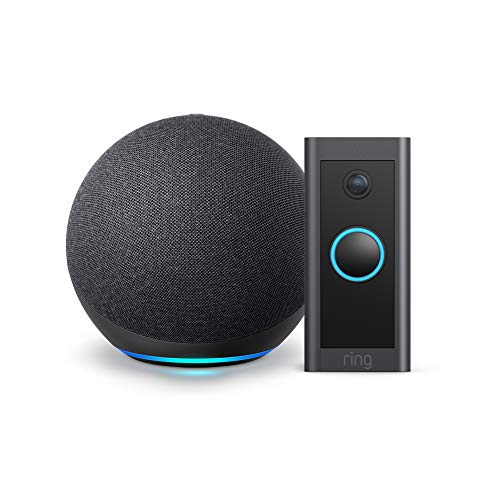 Ring Video Doorbell Wired bundle with Echo Dot (Gen 4) – Charcoal | The Storepaperoomates Retail Market - Fast Affordable Shopping