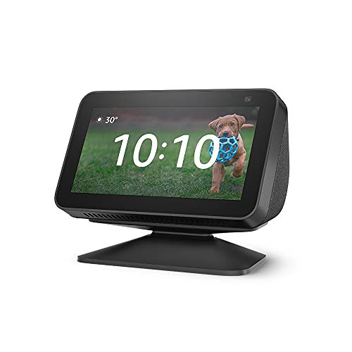 Echo Show 5 (2nd Gen) with Adjustable Stand | Charcoal