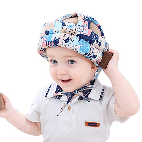 iCookii Toddler Walking Helmet Head Protector for Baby Walking No Bumps Safety Head Protective Hat Head Cushion Cap Breathable Child Safety Helmet for Running Walking Crawling | The Storepaperoomates Retail Market - Fast Affordable Shopping