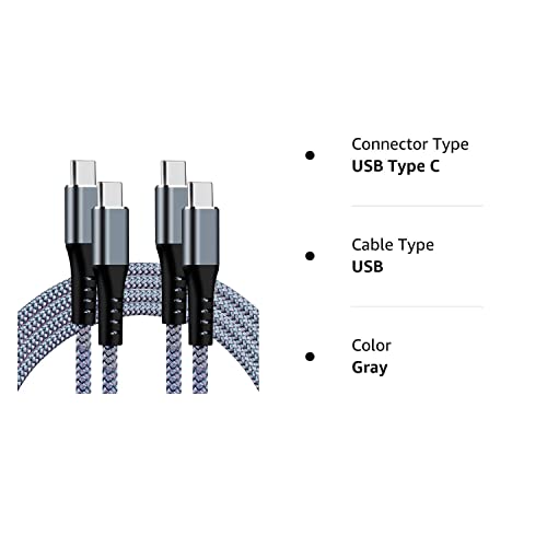 USB C to USB-C Charger Cable 60W 2Pack 10FT Long Type C to Type-C Fast Charging Cord for Samsung Galaxy S21/S20+ Ultra/Note 20/10/Pixel Apple MacBook Air/Pro 2020/2019/2018/iPad Air/Pro Usbc Charge | The Storepaperoomates Retail Market - Fast Affordable Shopping
