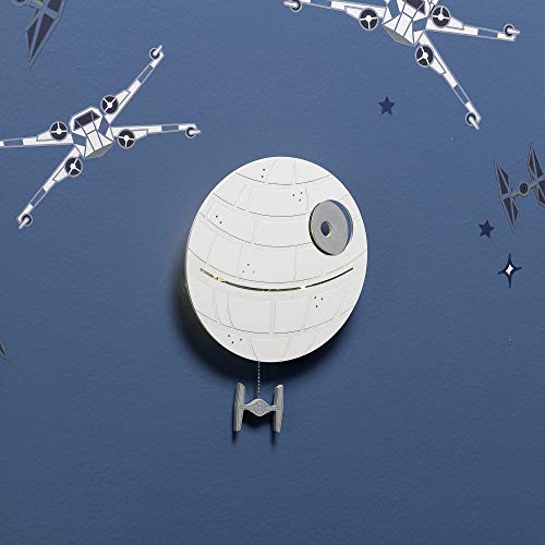 Lambs & Ivy Star Wars Signature LED Light-Up Death Star Wall Decor/Art | The Storepaperoomates Retail Market - Fast Affordable Shopping