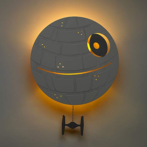 Lambs & Ivy Star Wars Signature LED Light-Up Death Star Wall Decor/Art | The Storepaperoomates Retail Market - Fast Affordable Shopping