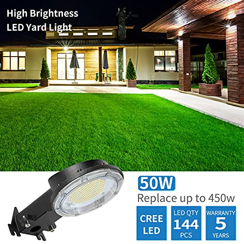 New Fi LED Barn Lights 5000K Dusk to Dawn Lights with Photocell Sensor LED Yard Lights for Security Area Lighting ETL Listed (50w) | The Storepaperoomates Retail Market - Fast Affordable Shopping