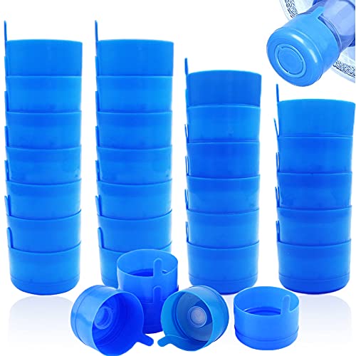 30 Pack Gallon Water Bottle Caps,Non Spill Water Bottle Caps for 55mm 3 and 5 Gallon Water Jugs,Non Spill Caps Reusable Snap on Cap | The Storepaperoomates Retail Market - Fast Affordable Shopping