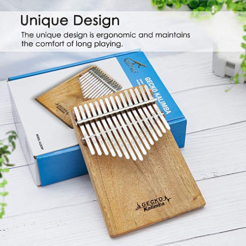 Kalimba Thumb Piano 15 Keys, Camphor Wood Portable Mbira Sanza Finger Mini Piano, with Tune Hammer and Songbook, Musical Instruments for Kids Adult Beginners | The Storepaperoomates Retail Market - Fast Affordable Shopping