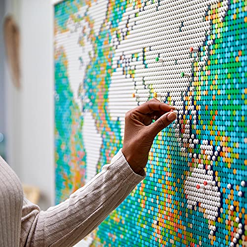 LEGO Art World Map 31203 Building Toy; Meaningful, Collectible Wall Art for DIY and Map Enthusiasts; New 2021 (11,695 Pieces) | The Storepaperoomates Retail Market - Fast Affordable Shopping