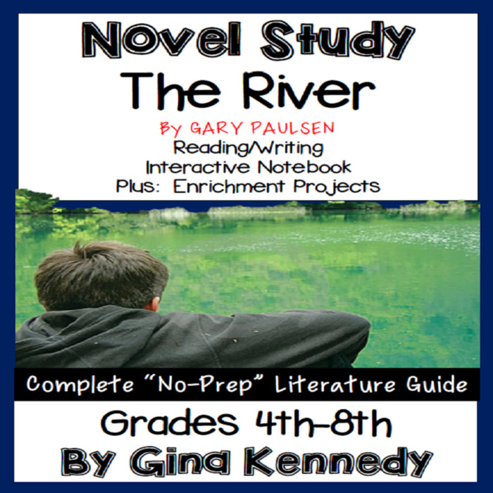 Novel Study- The River by Gary Paulsen and Project Menu | The Storepaperoomates Retail Market - Fast Affordable Shopping