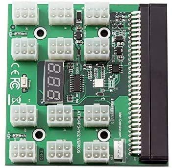 DPS-1200FB/QB PCI-E 6Pin Add 2PSU Mining BTC Power Supply Breakout Board Adapter Connector Module (2pcs) | The Storepaperoomates Retail Market - Fast Affordable Shopping