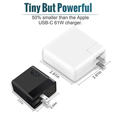 GaN 65W 45W PD 3.0 USB C Laptop Chromebook Charger for Mac Book Pro/HP/Lenovo Thinkpad/Dell/Acer/Samsung Chromebook Charger, All Laptops Chargeable via USB C | The Storepaperoomates Retail Market - Fast Affordable Shopping