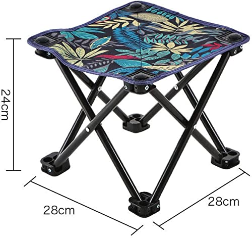YUANQIAN Portable Folding Camping Stool Collapsible Outdoor Folding Seat Slacker Chair for Travel Fishing Hiking Garden Beach | The Storepaperoomates Retail Market - Fast Affordable Shopping