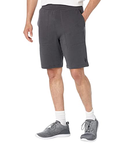 Skechers Men’s Pique 9″ Short, Heather Charcoal, Large | The Storepaperoomates Retail Market - Fast Affordable Shopping
