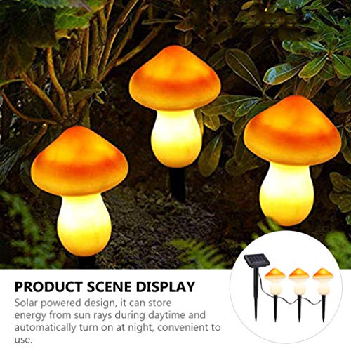 Mobestech Solar Mushroom Lights Solar Powered Twinkle Fairy Lights LED Outdoor String Lamp for Home Yard Patio Garden Decorations | The Storepaperoomates Retail Market - Fast Affordable Shopping