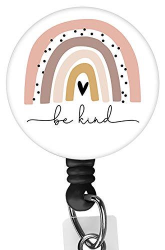 Retractable ID Card Badge Holder with Alligator Clip, Name Nurse Decorative Badge Reel Clip on Card Holders (Black) | The Storepaperoomates Retail Market - Fast Affordable Shopping