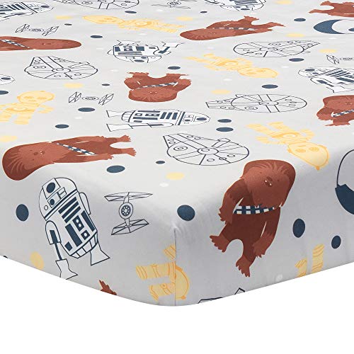 Lambs & Ivy Star Wars Signature Millennium Falcon 100% Cotton Fitted Crib Sheet | The Storepaperoomates Retail Market - Fast Affordable Shopping