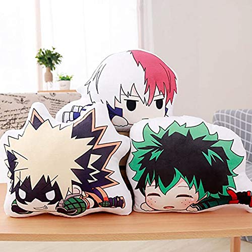 Anime MHA Plush Toy Doll -Anime Hero Figure Pillow Toy Novelty Cartoon Image Throw Pillow Bed Couch Creative Toy Gifts Teens Girls Kids | The Storepaperoomates Retail Market - Fast Affordable Shopping