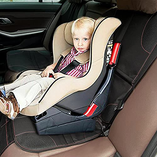 Car Seat Protector for Child Car Seat 2 Pack Waterproof 600D Fabric Child Baby Non Slip Seat Back Protector with Storage Pockets Car Seat Cover Mat Protector for Fabric and Leather Seats | The Storepaperoomates Retail Market - Fast Affordable Shopping