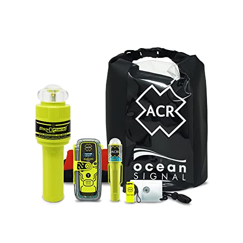 acr ResQLink View & ResQFlare Survival Kit (2361) – Personal Locator Beacon & USCG Approved Replacement for Pyrotechnic Flares