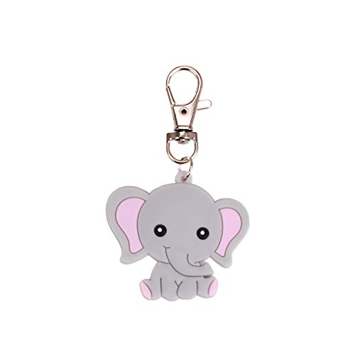 luakesa 24 Sets Baby Shower Return Favors Include Pink Elephant Keychains Organza Bags and Thank You Kraft Tags for Baby Shower Theme Gifts Party Supplies | The Storepaperoomates Retail Market - Fast Affordable Shopping