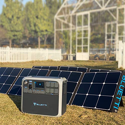BLUETTI 2PCS 200w Solar Panels SP200 Foldable Solar Charger for Outdoor Van Camper Off Grid-2 Pieces | The Storepaperoomates Retail Market - Fast Affordable Shopping