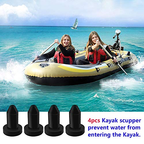 Nordun 4 Pack Kayak Drain Plug Push in Compatible with Sun Dolphin Kayaks Aruba 8 SS, Aruba 10, Bali 8, Excursion 10 Fishing Boats, Pedal Boats, Most Kayak(4 Pack) | The Storepaperoomates Retail Market - Fast Affordable Shopping