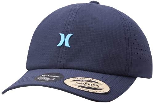 Hurley Men’s Baseball Cap – Stretch Snap Performance Trucker Hat, Size One Size, Obsidian