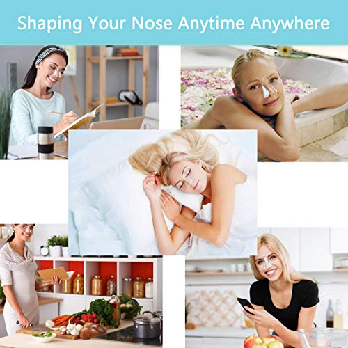 Nose Shaper Clip Pain-Free Soft Silicone Nose Bridge Straightener Corrector Nose Slimming Device Nose Beauty Up Lifting Tool for Women or Men | The Storepaperoomates Retail Market - Fast Affordable Shopping