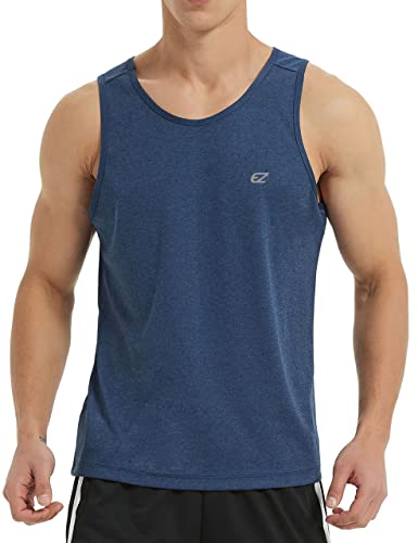 EZRUN Men’s Tank Tops Quick Dry Workout Swim Beach Shirts Sleeveless Shirts for Bodybuilding Gym Fitness Training | The Storepaperoomates Retail Market - Fast Affordable Shopping