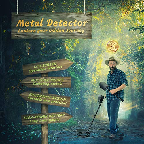 PalliPartners Metal Detector for Adults & Kids,Higher Accuracy Adjustable Waterproof Metal Detectors with Pinpoint & Disc,10″ Inch Search Great for Detecting Gold, Coin, Treasure Hunting – A3030 | The Storepaperoomates Retail Market - Fast Affordable Shopping