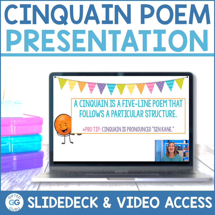 Cinquain Poem Teaching Pack | Instructional Presentation Slidedeck | The Storepaperoomates Retail Market - Fast Affordable Shopping