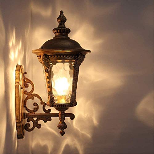 ZOUSHUAIDEDIAN Outdoor Wall Lights, Waterproof Outdoor Light Fixtures Wall Mount, Porch Light, Glass Shade, E27 Socket Exterior Wall Sconce Lighting, Wall Lamp for Garage, Porch, Doorway, Patio, Garde | The Storepaperoomates Retail Market - Fast Affordable Shopping