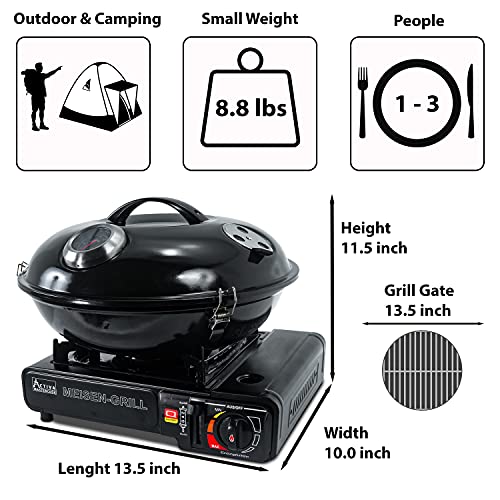 JAK BBQ Outdoor Hero J 111 Portable Camping Gas Grill Portable Camping Stove Camp Stove Camping Grill Gas Stove Portable Gas Stove Gas Cartridge Stove with Overheating Protection and Carrying Case | The Storepaperoomates Retail Market - Fast Affordable Shopping