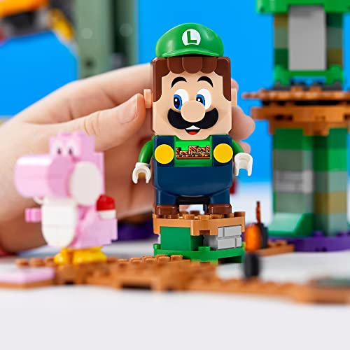 LEGO Super Mario Adventures with Luigi Starter Course 71387 Toy for Kids, Interactive Figure and Buildable Game with Pink Yoshi, Easter Gifts for Kids and Super Mario Bros. Fans Age 6 Plus Years Old | The Storepaperoomates Retail Market - Fast Affordable Shopping