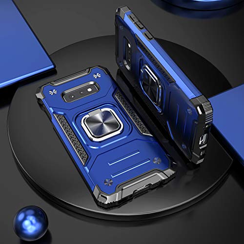 IDYStar Galaxy S10E Case with Screen Protector, Galaxy S10E Case, Shockproof Drop Test Cover with Car Mount Kickstand Lightweight Protective Cover for Samsung Galaxy S10E, Blue | The Storepaperoomates Retail Market - Fast Affordable Shopping