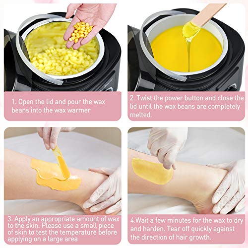 Waxing Kit for Women Wax Warmer for Hair Removal Wax Kit Machine | The Storepaperoomates Retail Market - Fast Affordable Shopping