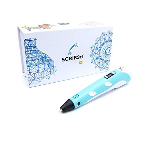 SCRIB3D P1 3D Printing Pen Starter Set: – Includes SCRIB3D P1 3D Pen, 3 Starter Colors of PLA Filament, Stencil Book + Project Guide, and our Silicone Doodle & Design Mat | The Storepaperoomates Retail Market - Fast Affordable Shopping