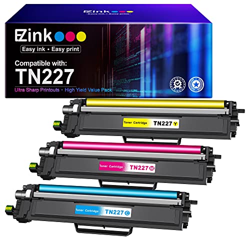 E-Z Ink (TM) High Yield Compatible Toner Cartridge Replacement for Brother TN227 TN223 for MFC-L3750CDW HL-L3210CW HL-L3290CD HL-L3230CDW MFC-L3710CW HL-L3270CDW (3 Pack) | The Storepaperoomates Retail Market - Fast Affordable Shopping