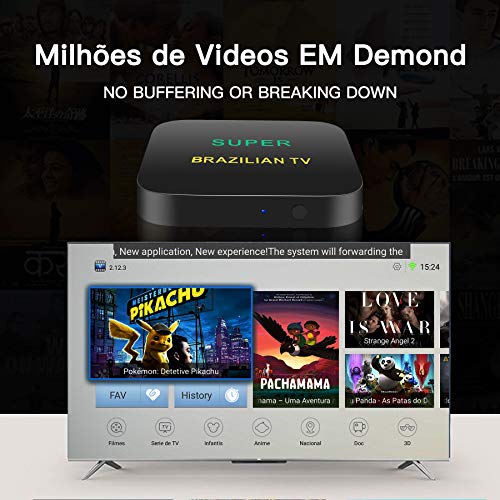 2023 Brazil IPTV Super Box with HDMI 2GB+16GB Quad cores 6K Video Supported OTA Upgraded H.265 USB 2.0/3.0 | The Storepaperoomates Retail Market - Fast Affordable Shopping