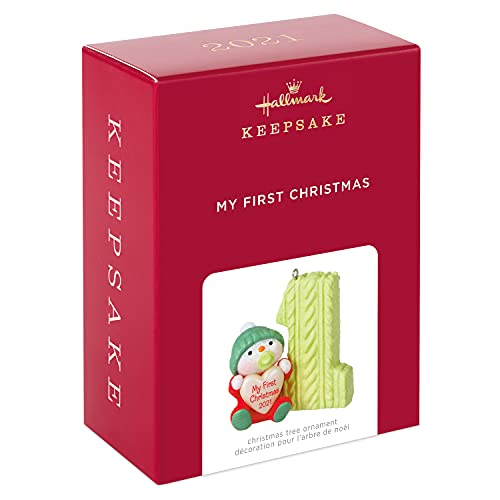 Hallmark Keepsake Christmas Ornament, Year Dated 2021, My First Christmas Snowman | The Storepaperoomates Retail Market - Fast Affordable Shopping
