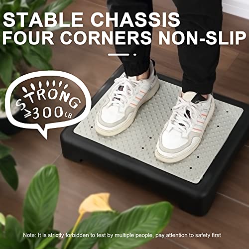 Indoor Outdoor Step Stool 4 Inch, Non-Slip Mobility Platform Step, Portable Step Riser for Elderly & Disabled, Half Step for Stairs, Cars, Bed, Chair, Shower Max Hold Up to 450 lbs | The Storepaperoomates Retail Market - Fast Affordable Shopping