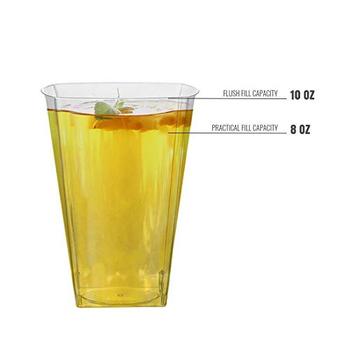 Kaya Plastic Cups – 10 oz. | Clear | Square | 14 Pcs. | The Storepaperoomates Retail Market - Fast Affordable Shopping