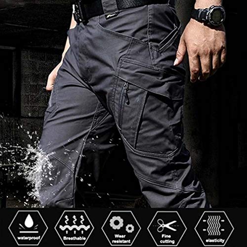 CHENRI Tactical Waterproof Pants Men Outdoor – Ripstop Pants, Lightweight EDC Hiking Work Pants (Green, L) | The Storepaperoomates Retail Market - Fast Affordable Shopping
