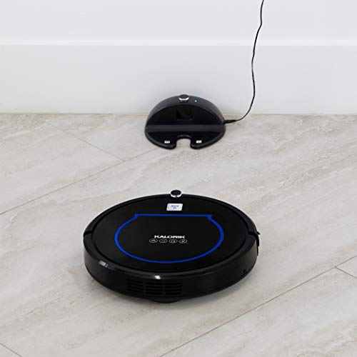 Kalorik Home Smart Robot Vacuum Pro with Ionic Pure Air Technology, Wi-Fi Enabled Gyroscopic Mapping & Various Cleaning Modes (Black and Blue) | The Storepaperoomates Retail Market - Fast Affordable Shopping